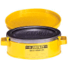 Justrite Bench Can, 1-Quart, Yellow, 10171