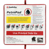 Tampon de déversement intelligent en polymère PetroPad™ de Justrite®, 53-7/8"L x 53-7/8"l, X Grand, Blanc, Paquet de 2