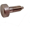 Moleté rétractable piston w / lock-out SS corps SS nez 1x4lbs pression 1/4-20 fil