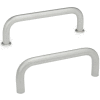 J.W. Winco 425-NI-10-120-GS GN 425 Cabinet "U" Handles Round Stainless Steel, with Tapped Holes