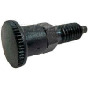 Indexation plongeur Multi broches w / bouton noir 1,1x4,1lbs fil de pression 3/8-16. 2x.31 « Pin