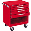 Kennedy® 295XR K2000 Series 29"W X 20"D X 35"H 5 Drawer Red Roller Cabinet