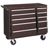 KennedyM®D 310XB K1800 Série 39-3/8"W X 18"D X 35"H 10 Drawer Brown Roller Cabinet