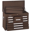 Kennedy® 360B Signature Series 26-1/8"W X 12-1/16"D X 18-7/8"H 10 Drawer Brown Mechanics Chest