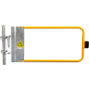 Kee Safety SGNA048PC à fermeture automatique barrière de sécurité, 46,5 %" - 50" longueur, jaune de sécurité