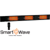 King Electric SmartWave Radiant Radiant Radiant Heater Electric, 4500W, 208V, Noir