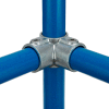 Kee Safety - 21-8 - Kee Klamp 90 Degree Two Socket Tee, 1-1/2" Dia.