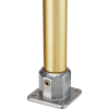 Kee Safety - L152-8 - Flange 1.5 Inch Pipe Fitting, 1-1/2" Dia.