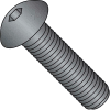Douille vis à tête cylindrique à tête de bouton pour le filetage fin 10-32 x 3/4 - Noir - Paquet de 100