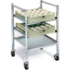Lakeside® 197, Mobile Glass And Cup Rack - Small