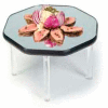 Geneva Lakeside 15" Octagonal Stacking Mirror Tray , 2278