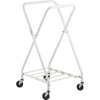 Lakeside® 4518 Adjustable Folding Linen Hamper, White