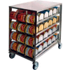 Lakeside® 458-Stainless Steel Can Rack, 72(#10 Cans), 96(#5 Cans)