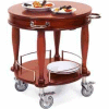 Geneva Lakeside Round Serving Cart w/ 2 Shelves , 70029