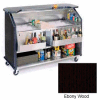 Geneva Lakeside 64" Beverage Bar w/ TWO Insulated Ice Bin, 886-EbonyWood