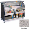 Geneva Lakeside 64" Beverage Bar w/ TWO Insulated Ice Bin, 886-GreySand