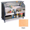 Geneva Lakeside 64" Beverage Bar w/ TWO Insulated Ice Bin, 886-Maple
