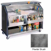 Geneva Lakeside 64" Beverage Bar w/ TWO Insulated Ice Bin, 886-PewterBrush