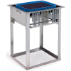 Lakeside® 973, Drop-In Tray And Glass Dispenser - 6 Racks