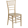 Flash meubles chaises Chiavari - Résine - Or - Qté par paquet : 4