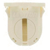 Leviton 23662-SNP douille de lampe fluorescente, Snap-In, blanc