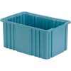 LEWISBins diviseur boîte NDC2080 16-1/2 "x 10-7/8" x 8", bleu clair - Qté par paquet : 6