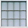 Aménagement de tiroir de SC, 12 compartiments 5,5" W x 3 » H