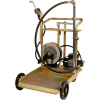 Liquidynamics 51009C-S2 Electric Oil Transfer Cart, 55 Gallon Drums W/25' Reel 7 GPM