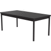 Correll Library Tables 36"W x 72"L x 29"H - Black Granite