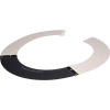 Paulson Full Brim Hard Hat Sun Shield, Pour Fibre Metal, A- S4- F