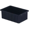 LEWISBins ESD-Safe diviseur boîte DC2060xL - 16-1/2" L x 10 29/32" L x 6 "H - Qté par paquet : 8