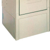 Lyon Locker Foot Anchoring Kit For Locker Legs NF5870 - Galvanized, Price for Pack of 10
