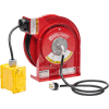 ReelCraft Cord Reel, Duplex Outlet Box GFCI