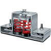 Floor Mount Seismic & Wind Vibration Isolator - 8-3/4"L x 2-1/2"W Black