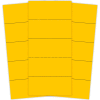 Des bandes magnétique jaune 2 "X 7/8", 25 par paquet