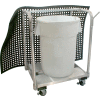Prairie View MCA344636, Mat Transport Cart, 34"W x 46"H x 36"L