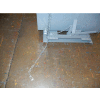 Pull Latch for Extreme Height Dumping for Global Industrial™ Self-Dumping Hoppers - Yellow