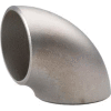 304 Ss Schedule 40 Short Radius 90 Degree Elbow 4 Butt-Weld Female - Pkg Qty 2