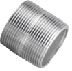 Mamelon de tuyau Cédule 40 en aluminium 2 X étroite Npt mâle - Qté par paquet : 20