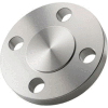 304 Stainless Steel Class 150 Blind Flange 1/2" Female - Pkg Qty 5
