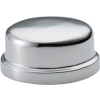 Chrome Plated Brass Pipe Fitting 1/2 Cap Npt Female - Pkg Qty 25