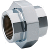Chrome Plated Brass Pipe Fitting 1/2 Union Npt Female - Pkg Qty 25