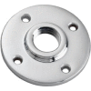Chrome Plated Brass Pipe Fitting 2 Floor Flange Npt Female - Pkg Qty 5