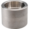 Ss 304/304l Forged Pipe Fitting 1-1/2 X 1/2" Reducing Coupling Socket Weld - Pkg Qty 5