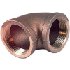 Brass 125 Lb Lead Free Fitting 1/8" 90 Degree Elbow Npt Female - Pkg Qty 33