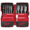 Milwaukee® 49-22-0175 8 Piece Universal QUIK-LOK™ Flat Boring Set - Pkg Qty 5