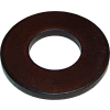 1/2" precision rondelle plate - 1-1/8 '' O.D. - 1/8" d’épaisseur - Acier - Oxyde noir - Paquet de 10 - FW-2