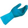 MAPA® Blue-Grip™ LL301 Gants en caoutchouc naturel, Poids lourd, Bleu, 1 Paire, Petit, 301426