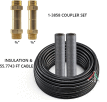 Mr Cool® DIY® 4th Generation Briy® Coupleur 1/4 « & 1/2 » w / 75 ft. MC-5 Cable