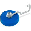 Master Magnetics céramique réversible crochet magnétique MHHH25HOOK 25 lb Pull bleu boîtier en plastique - Qté par paquet : 12